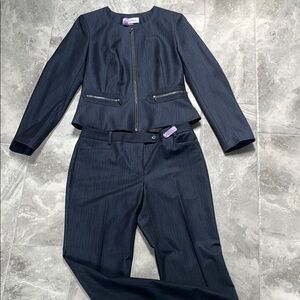 Calvin Klein Navy Blue Suit